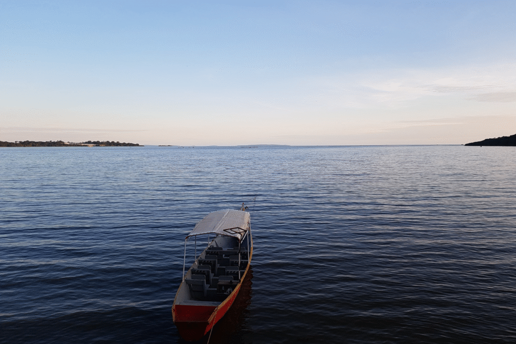 Boot op Victoriameer