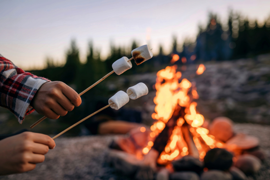 Smores kampvuur